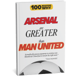 100 RW Colletion Sports Books Premier League: Why Arsenal Are Greater Than Man United