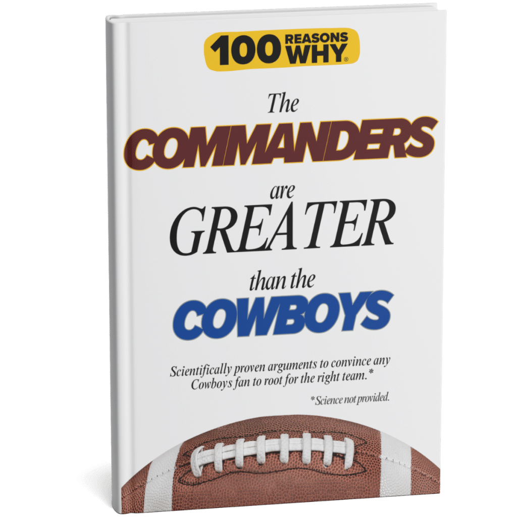 100 RW Colletion Sports Books NFL: Why The Commanders Are Greater Than The Cowboys