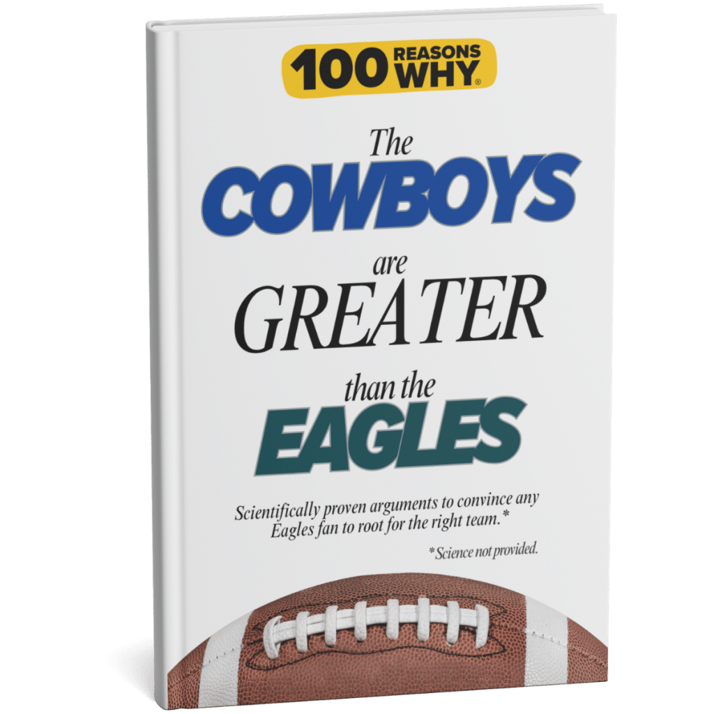 100 RW Colletion Sports Books NFL: Why The Cowboys Are Greater Than The Eagles