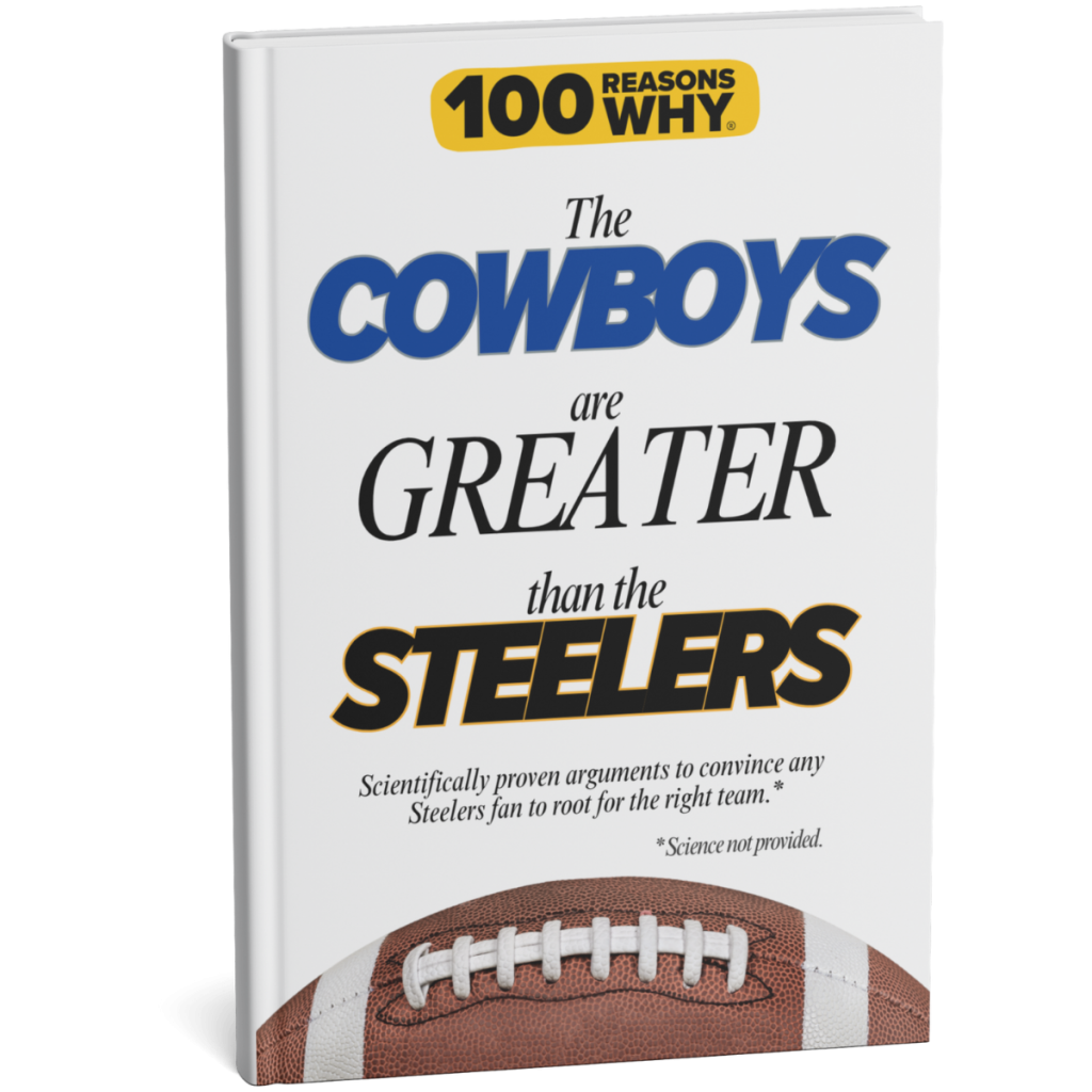 100 RW Colletion Sports Books NFL: Why The Cowboys Are Greater Than The Steelers