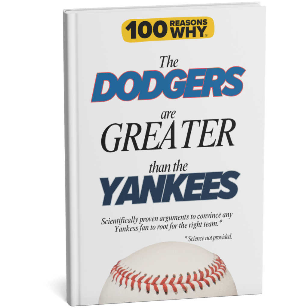 100 RW Colletion Sports Books MLB: The Dodgers Are Greater Than The Yankees