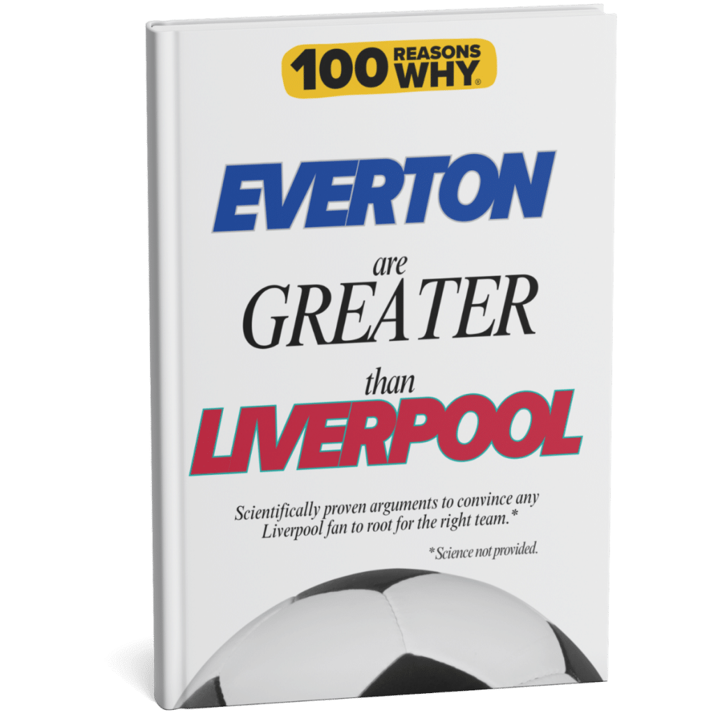 100 RW Colletion Sports Books Premier League: Why Everton Are Greater Than Liverpool