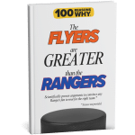 100 RW Colletion Sports Books NHL: Why the Flyers Are Greater Than the Rangers