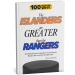 100 RW Colletion Sports Books NHL: Why The Islanders Are Greater Than The Rangers