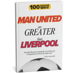 100 RW Colletion Sports Books Premier League: Why Man United Are Greater Than Liverpool