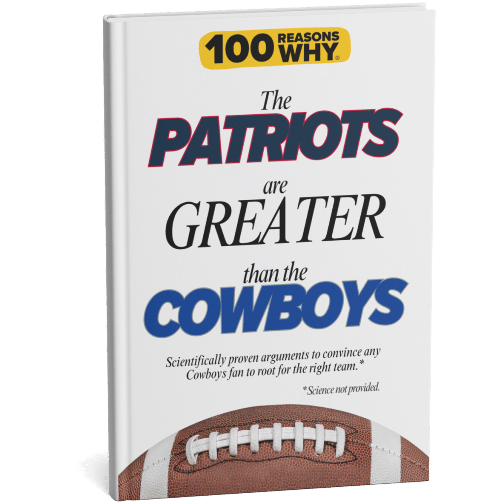 100 RW Colletion Sports Books NFL: Why the Patriots Are Greater Than the Cowboys
