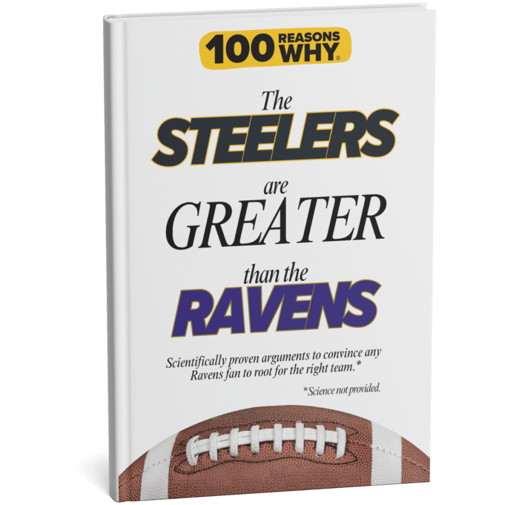 100 RW Colletion Sports Books NFL: Why The Steelers Are Greater Than The Ravens